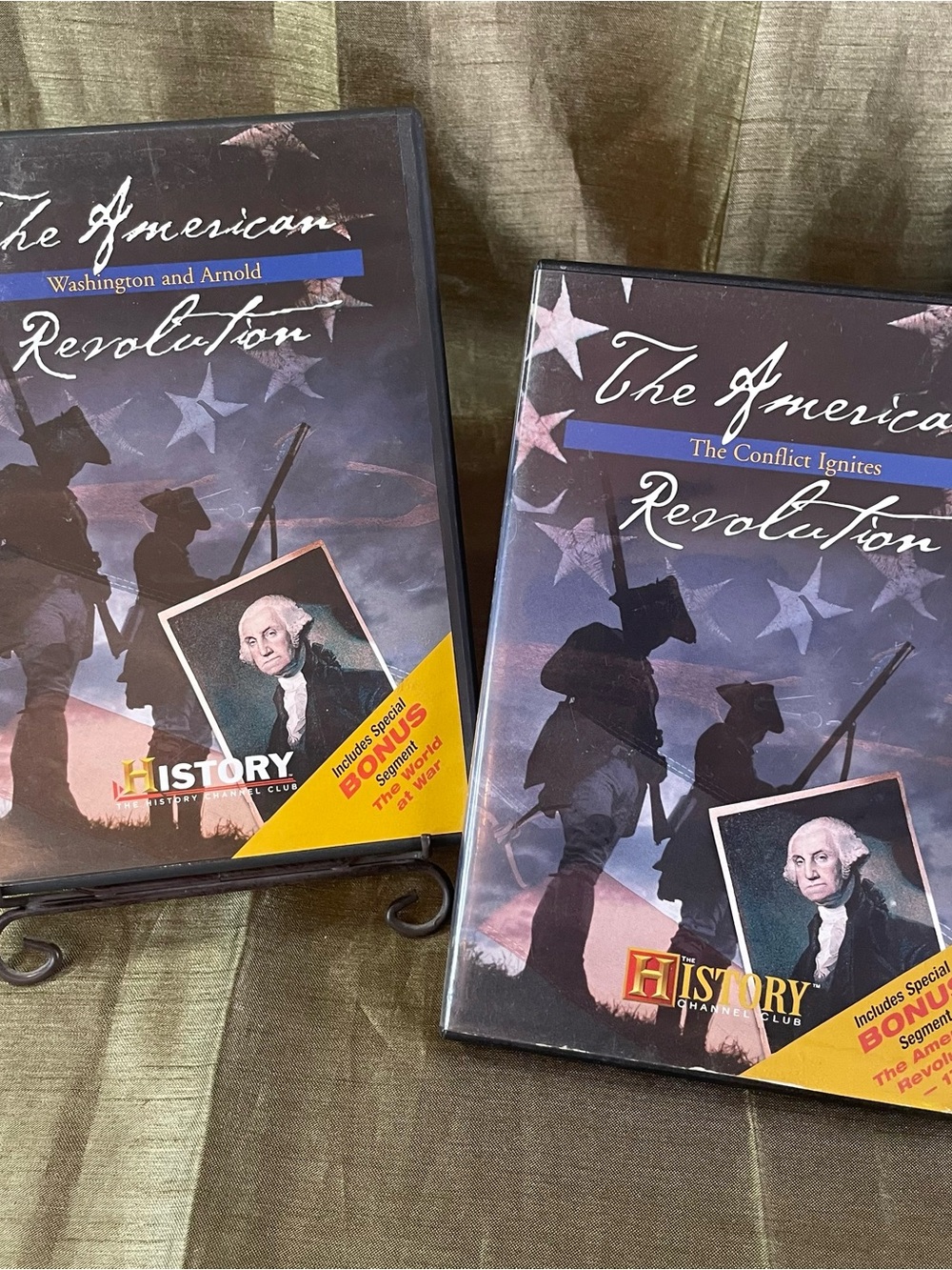 Lot of 2 The American Revolution The Conflict Ignites & Washington and Arnold